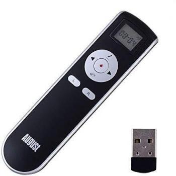 August LP315 Air Mouse Presenter with Laserpointer Marca August