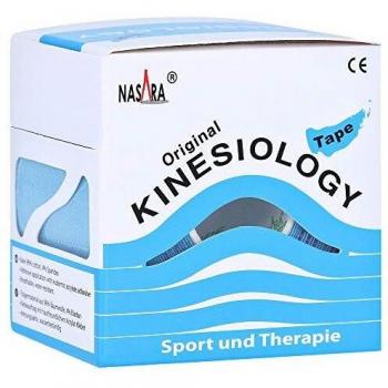 Cinta Kinesiológica Nasara 1 Bobina - Azul