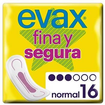 Procter & Gamble COMPRESAS EVAX FINA Y SEGURA NORMAL SIN ALAS 16 UNIDADES