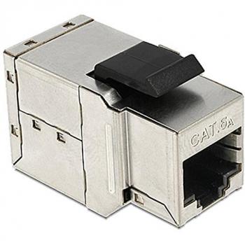 Módulo Keystone RJ45 Cat6A hembra a hembra Delock 86166