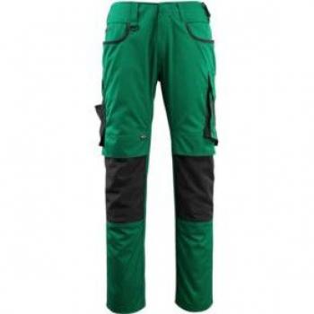 Pantalón de Trabajo Mascot Lemberg Verde/Negro Talla C54