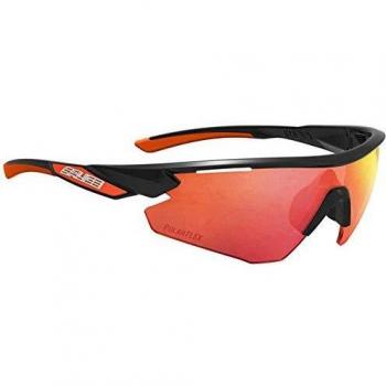 Salice Black White/Rwp Red Sunglasses, unisex, black, size: ONE SIZE