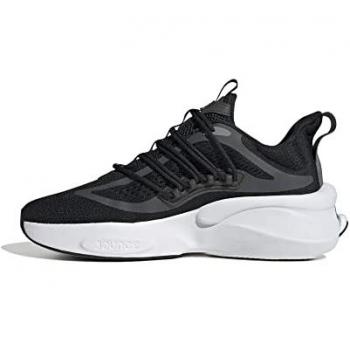 Zapatillas de running Adidas Alphaboost V1 para hombre, modelo Hp2758, color negro, gris y blanco, talla 41(1/3), con tecnología Sustainable Boost