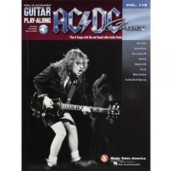Guitar Play Along Volume 119 Ac/Dc Classics Guitar Book/Cd