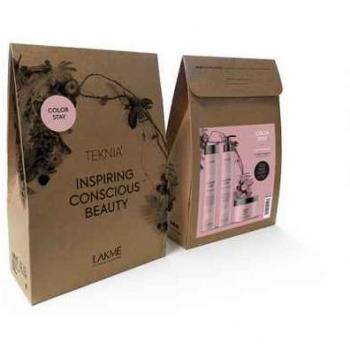 Lakmé Teknia Color Stay Pack Kit para cabellos teñidos y protección del color
