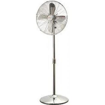 Orbegozo 14180 Ventilador de pie DISEÑO, 60 W, Plateado