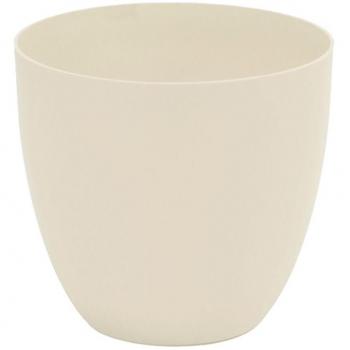 Maceta Resistente Inyección Cuenco ø38cm Color Ecru