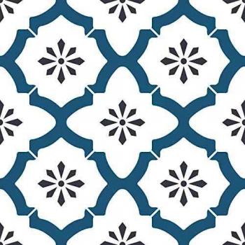 Wallpops FP2943 Azulejos de Suelo, Multicolor