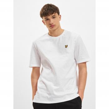 Camiseta Blanca Lyle & Scott para Hombre, Corte Relaxed Fit y Tejido Suave de Algodón