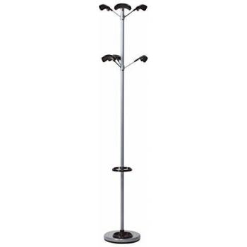 Unilux Perchero pie, Color Gris/Negro, 10x34x86 cm