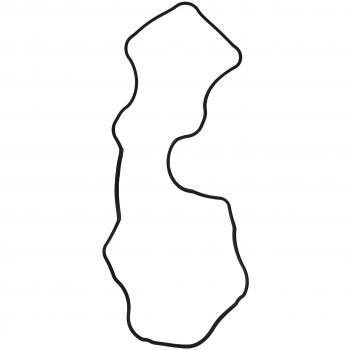 Elring 539.440 Gasket, cylinder head cover