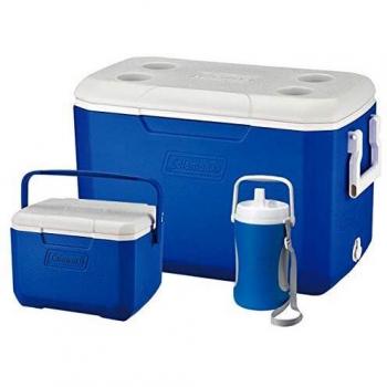 Glacière Camping Coleman 48 Quart Combo - Azul Marino - Tamaño Único