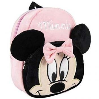 Artesania Cerda Personaje Minnie, Mochila Guardería, 22 cm, Rosa