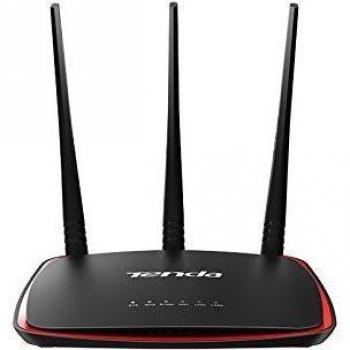 Tenda AP5 Punto de Acceso Inalámbrico, Extensor de Red WiFi, 300Mbit/s, 3 Antenas Externas de 5 dBi, 2 Puertos Ethernet de 10/100 M, WISP, Soporte PoE Pasivo, Montaje en Mesa/Pared, 2.4GHZ,12 V, 1 A