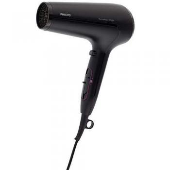 Secador de pelo Philips ThermoProtect HP8230/60 - 220-240V, 50/60 Hz, negro, compacto (22 cm x 10 cm x 31 cm)