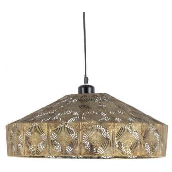 Lámpara de Techo Dorado Plateado Hierro 220-240 V 41,5 x 41,5 x 21 cm
