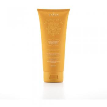 Gyada Cosmetics Hyalurvedic Tratamiento Reflejos Gold Hair, 200 ml - Tratamiento capilar hidratante con ácido hialurónico y extractos ayurvédicos, formulación que aporta brillo y luminosidad al cabello, ideal