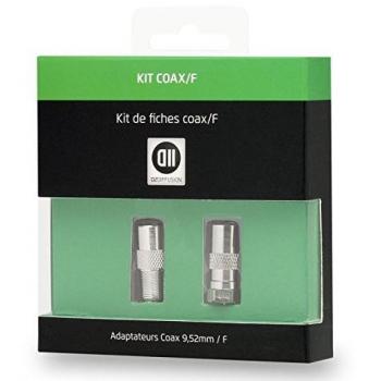 Kit de conectores coaxiales/SAT D2 Diffusion - Nuevo