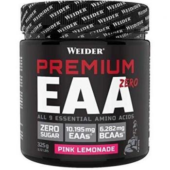 Weider Premium EAA Zero Pink Lemonade 325 g. 9 Aminoacidos esenciales. Sin Azúcar.