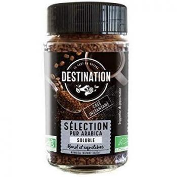 Cafe instantáneo 100% arábica bio