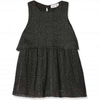 NAME IT Nitidora Spencer Wl F Mini, Vestido para Bebés, Gris