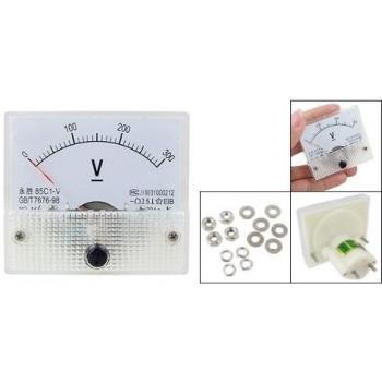 85 C1 DC 0 – 300 V rectangular analógico voltios Panel Metros Calibre
