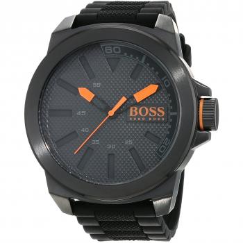 Hugo Boss Orange Men's Analogue Classic Quartz Watch with Silicone Strap 1513004