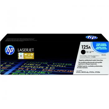 Cartucho de tóner original LaserJet 125A negro HP CB540A
