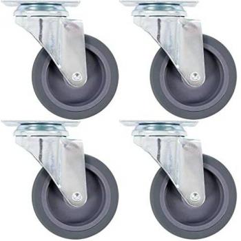 vidaXL Ruedas giratorias 4 unidades 75 mm