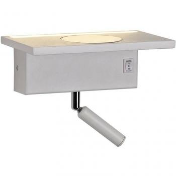 Aplique LED Rob 5W+3W 530Lm 3000K con USB y Cargador Inalámbrico - Ahorro Energético