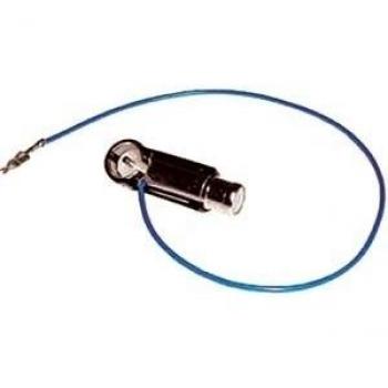 Kdx Audio KIN052883 - Conector amplificador, antena universal acodado para automóvil