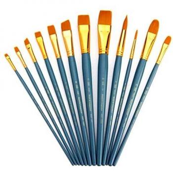 Royal & Langnickel Set de brochas, de taklon, Medio