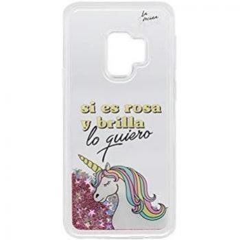 Tan Tan Fan La Vecina Rubia - Carcasa para Samsung S9, Color Rosa