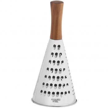 Rallador Andrea House CC68027 Acero Inoxidable Acacia Ø 10,5 x 24 cm