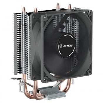 Disipador CPU UNYKAch UNYCOOL H20 Compacto 90mm PWM Silencioso Multisocket LGA1700 AM4