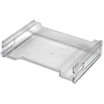 Herlitz 1610393 - Cajón organizador A4 apilable, color transparente