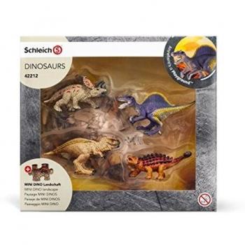 Schleich - Mini Dinos con Puzzle de Zona con Lava