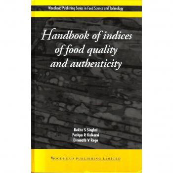 Handbook of Indices of Food Quality and Authenticity