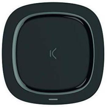 Cargador inalámbrico, 10W, Tecnología Qi, Fast Charge, Compatible con iPhone, Negro