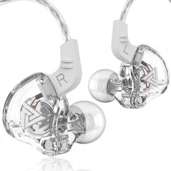 Auriculares Intrauditivos Deportivos QKZ AK6 con Control de Cable y Sonido Mágico de Graves Pesados para Smartphones Samsung, Huawei y Apple, MP3