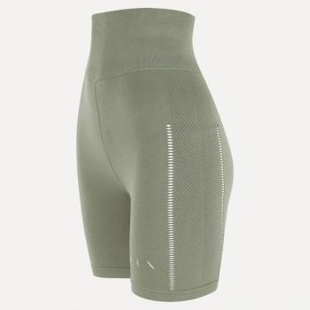 Conjunto Deportivo Mujer Born Living Yoga Short Sunset Laurel Biker Sin Costuras