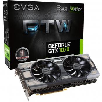 GA GeForce GTX 1070 FTW GAMING ACX 3.0, 8 GB GDDR5