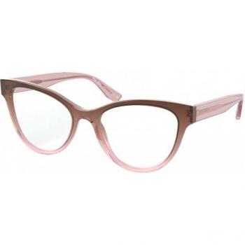 Miu Miu Mu 01TV Col. 04I1O1 Eyewear Frames, Brown, Female, Size: 53 MM