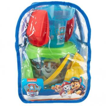 Mochila de Playa Patrulla Canina con Cubo y Accesorios