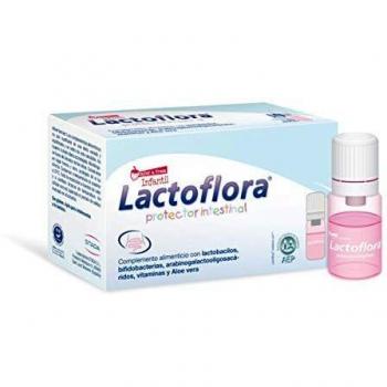 Lactoflora Probiótico Protector Intestinal Infantil Sabor Fresa 10 frascos monodosis