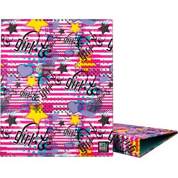 Carpeta anillas A4 forrada 4 anillas 25mm B&B23 Girl BITS&BOBS 23