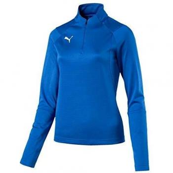 PUMA Liga Training 1/4 Zip Top W, Mujer, Negro, 12