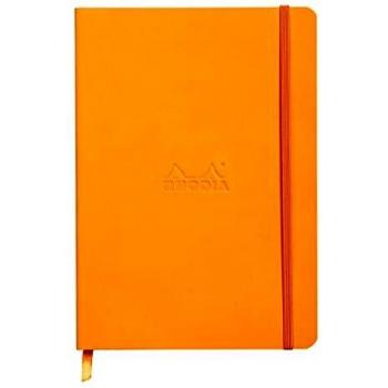 Cuaderno Rhodia 117415C - A5 - Cubierta Blanda - Líneas Horizontales - Naranja
