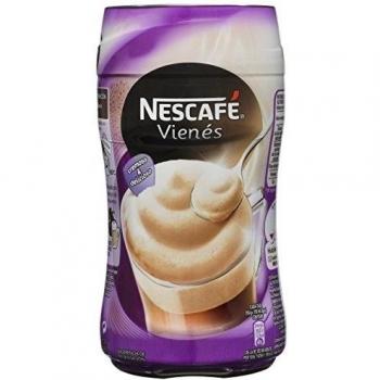 NESCAFÉ GOLD MOCHA, cremoso café soluble con leche desnatada, Cappuccino SABOR CHOCOLATE, Bote 306 g