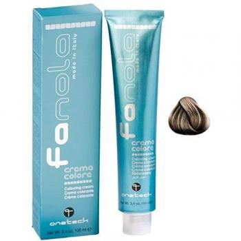 Fanola Professional Hair Color Cream 7.11 Intense Ash Blonde - Gran Cobertura de Canas